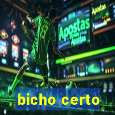 bicho certo